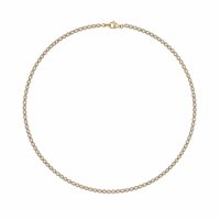 Collier Homme in Or COLL OCCHIO DI PERNICE BICOLORE